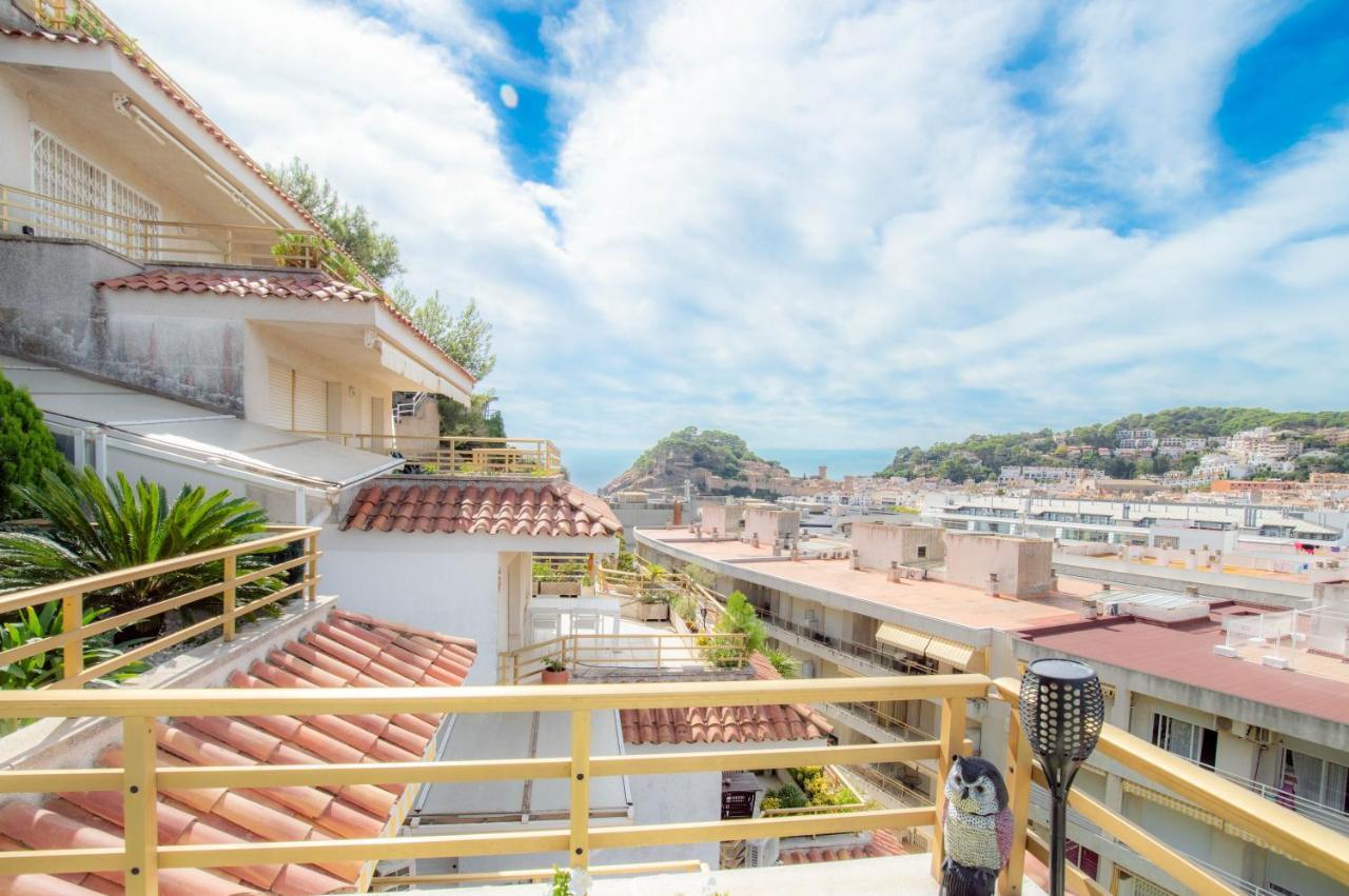 Apartment Luna Tossa De Mar With Jacuzzi, 5Mins Walking To The Beach, Sea And Castle View Big Terrace Exterior foto